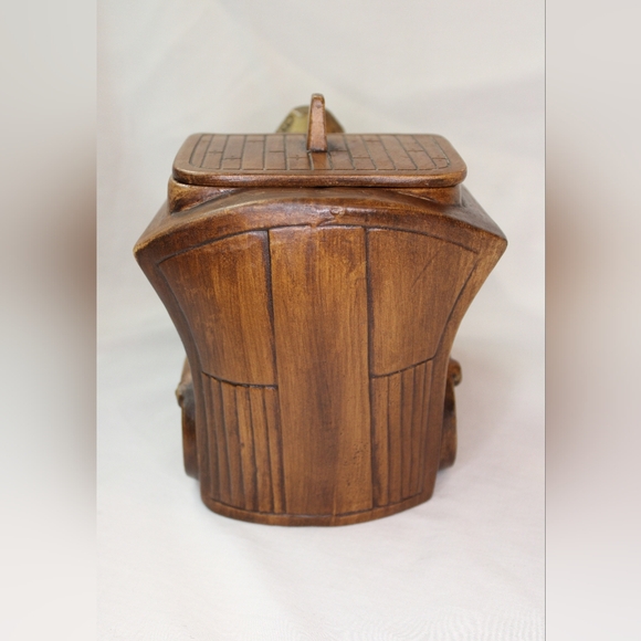 Vintage Treasure Craft B & R R.R. No.9 Train Cookie Jar - Charming 1970s Ceramic - Picture 12 of 16